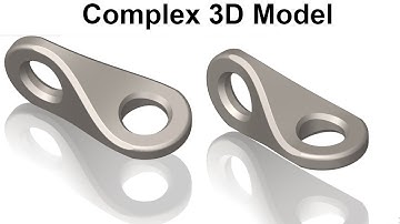 SolidWorks Tutorial | How to Create a Complex 3D Model Step by Step