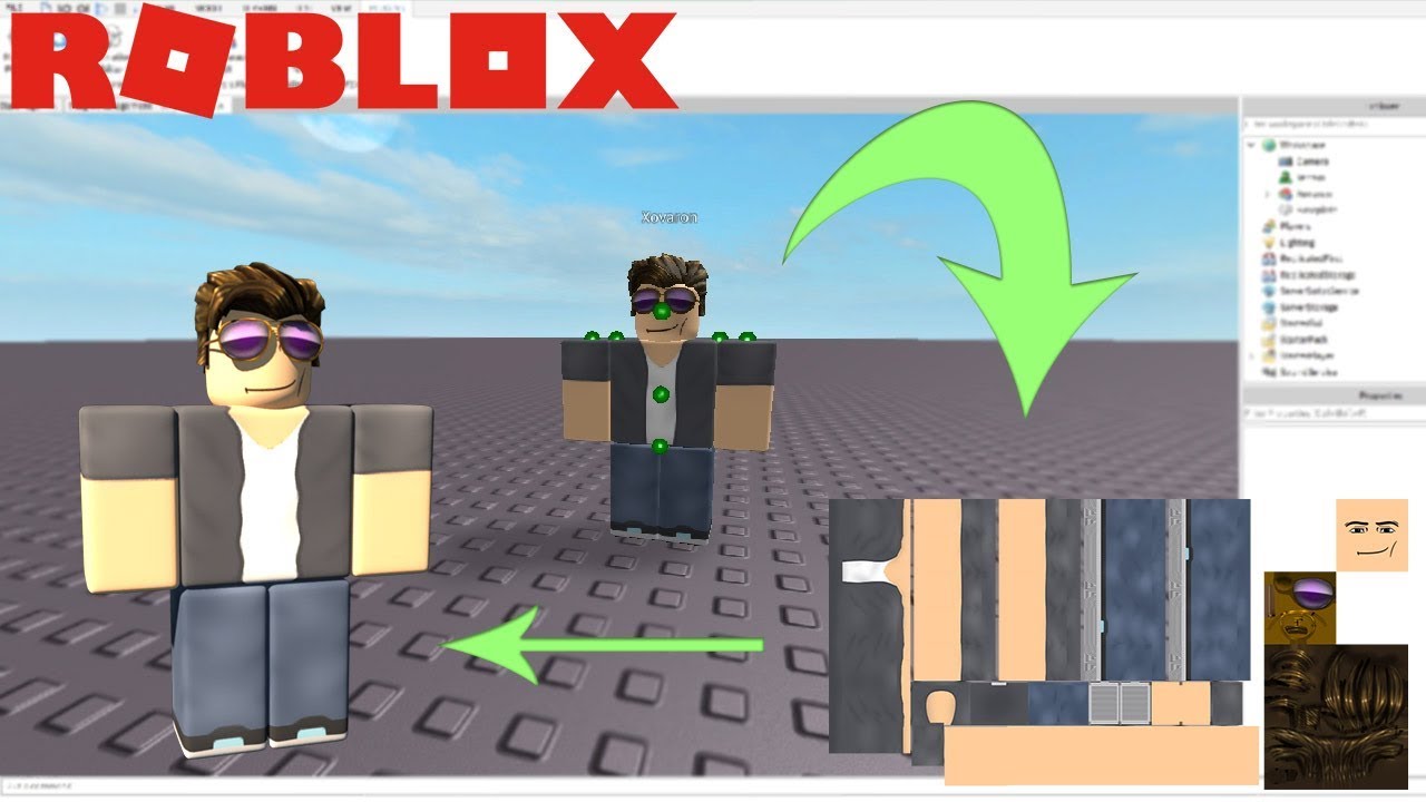 Roblox Tutorial Download Character Skins And Models Youtube - roblox tutorial download character skins and models