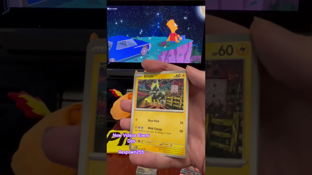 Pokemon Paradox Rift Booster Pack Opening - Simipour