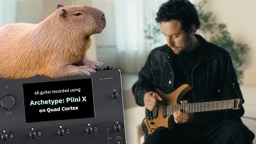 Plini performs "Capybara" using Archetype: Plini X on Quad Cortex
