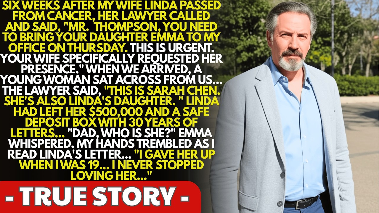'Mr. Thompson, Bring Emma — She Needs to Meet Someone,' My Late Wife's Lawyer Said... When I Saw...