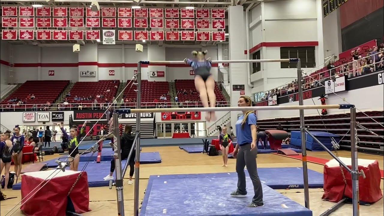 2nd Place Level 5 Bar Routine 2022 TN State Meet YouTube