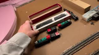 N scale layout progress-foam base completed