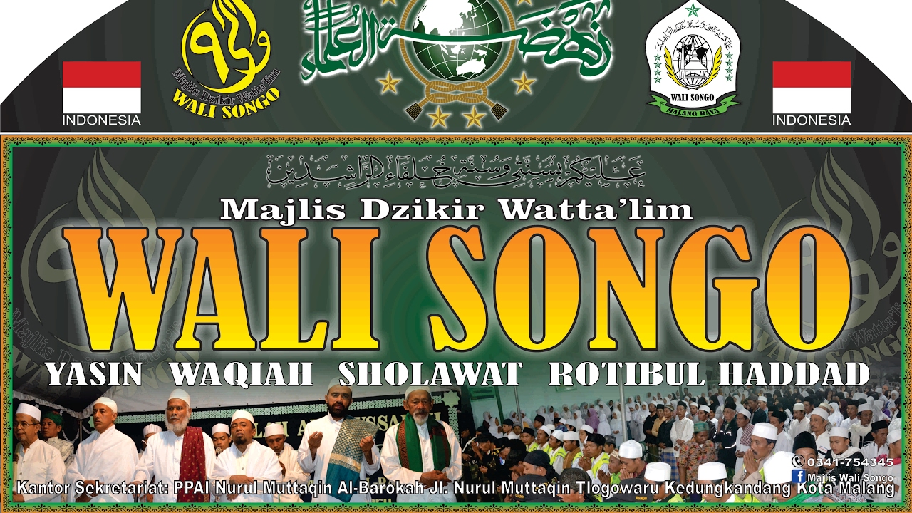 Live Majlis Wali Songo Tlogowaru Kota Malang Youtube