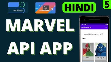 Marvel Universe API App Kotlin Android Studio in Hindi Part 5