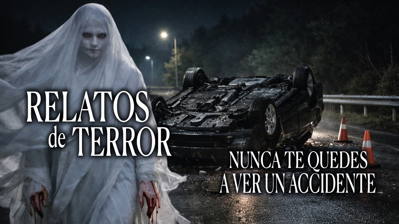 NUNCA TE QUEDES A VER UN ACCIDENTE | RELATOS DE TERROR