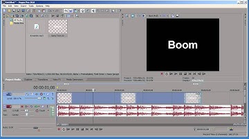 Sony Vegas Synchronize Audio with Video/Text [Tutorial 6]