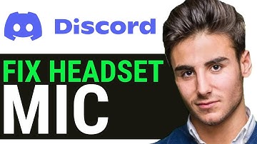 UPDATED 2024! HOW TO FIX DISCORD HEADSET MIC NOT WORKING 2024