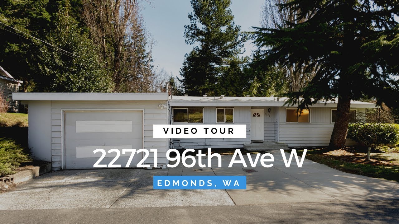 Edmonds Homes For Sale 22721 96th Ave W Edmonds, WA McDonald Real Estate Group YouTube