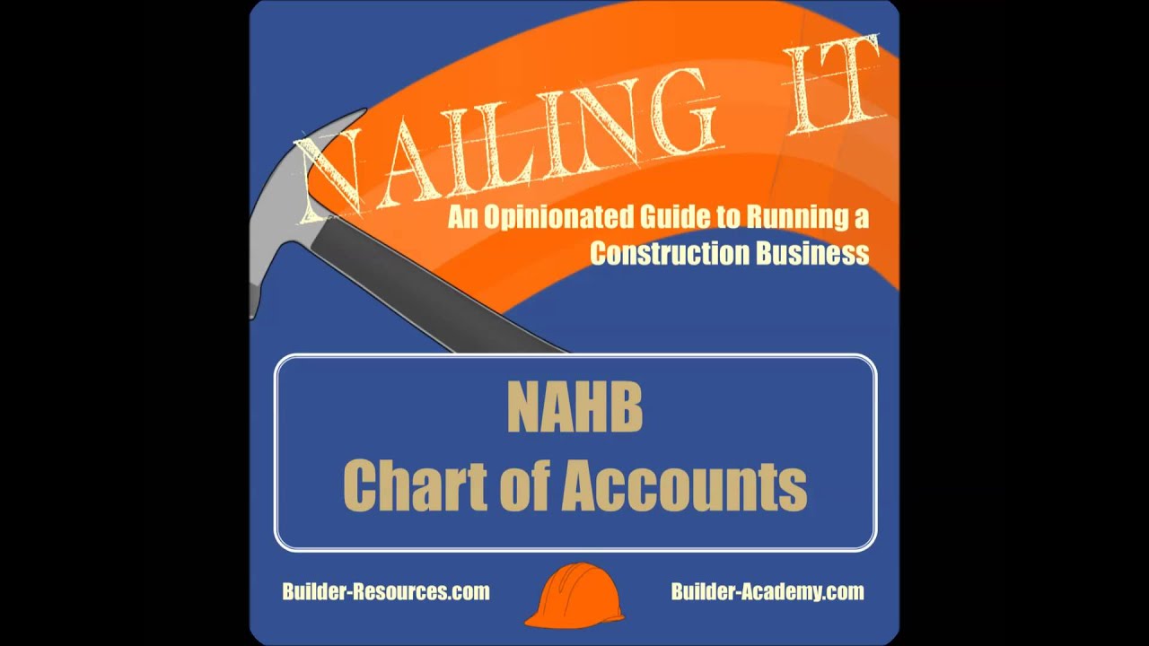 Nahb Chart Of Accounts Quickbooks