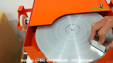 Mài lưỡi tông đơ với máy mài đa năng Mark