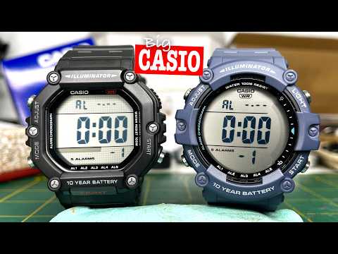 The Most Readable BIG Digit Casios Ever (AE1500 & AE1600 Review)