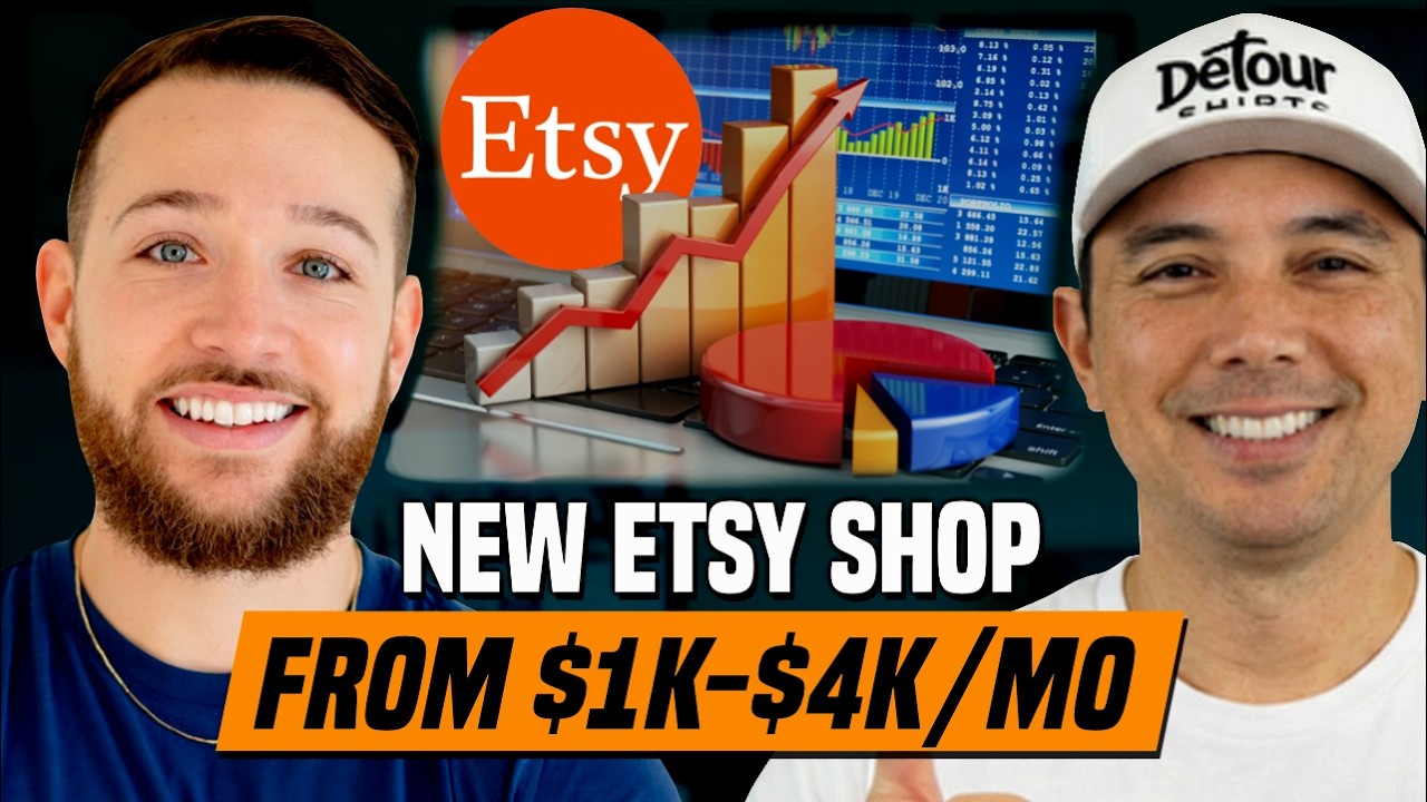 He Hit $1K/Month in 116 Days… Now He Makes $4K/Month on Etsy