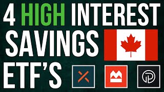 4 Canadian High Interest Savings ETF’s You Should Buy For Monthly Passive Income