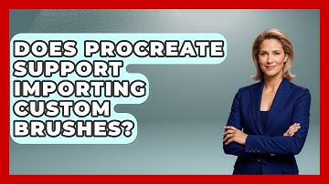 Does Procreate Support Importing Custom Brushes? | The Virtual Art Desk News