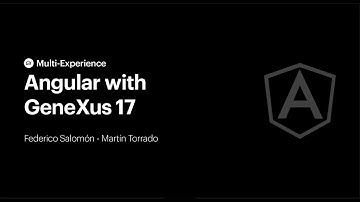 Angular con GeneXus 17