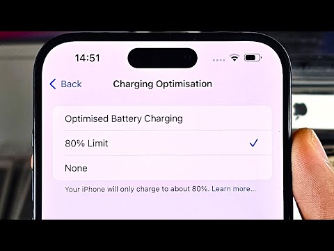 How To Limit Charging to 80% on iPhone 15 Pro Max