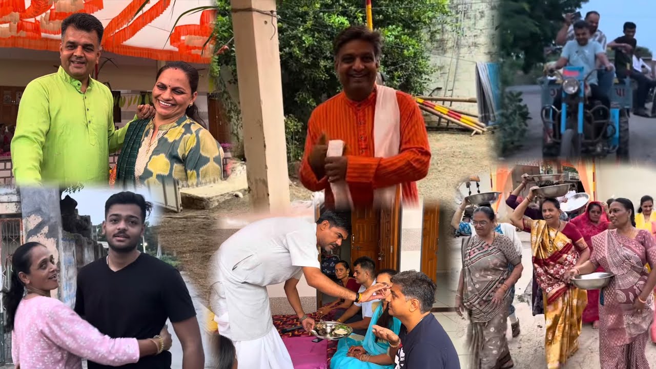 સુરત થી આવતા બધા મહેમાનો ને સનેડો લઇને લેવા ગયા અને કાશી બા એના બહેનપણી ને મળીને ખુશ થઇ ગયા...!!!