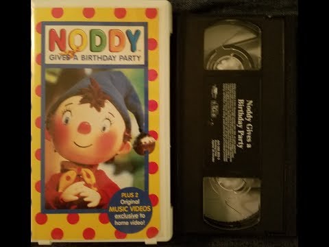 Noddy Gives a Birthday Party (1999 PolyGram Video VHS)