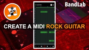 How to create a midi rock guitar in Bandlab