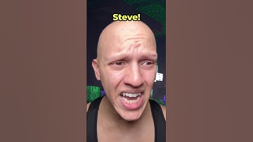 Minecraft STEVE is a BULLY! (part 3) #comedy #funny #lol #steve #minecraft #gaming #fails