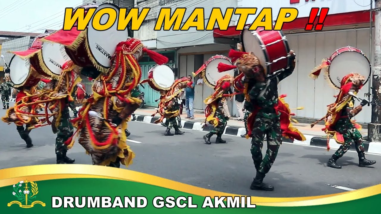 GENDERANG JAYA DRUMBAND GSCL AKADEMI MILITER
