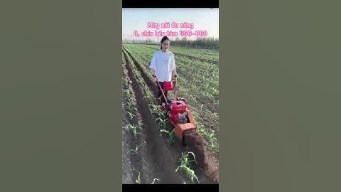 Máy xới đất 3 chức năng rãnh nhỏ 30cm máy làm cỏ nông nghiệp máy vun luống đa năng
