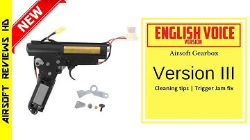 [Tutorial]  Version 3 Gearbox assembly tips | Trigger Jam Fix guide | English version
