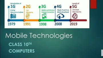 10th - Computers - 17.07.2020 ( Mobile Technologies )