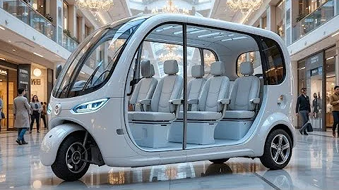 You Won’t Believe This Electric Shuttle Is Real – It Looks Like It’s From 2050!"