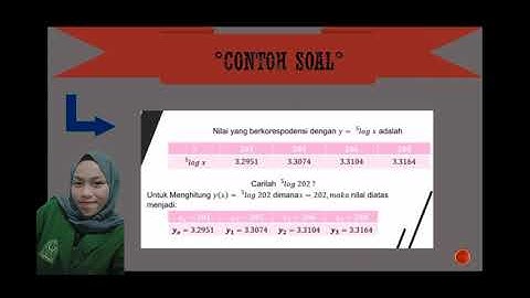 Interpolasi Polinomial Lagrange ; Metode Numerik