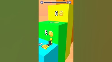 Ladder Race! Funny Next Level Gameplay walkthrough iOS! #shorts