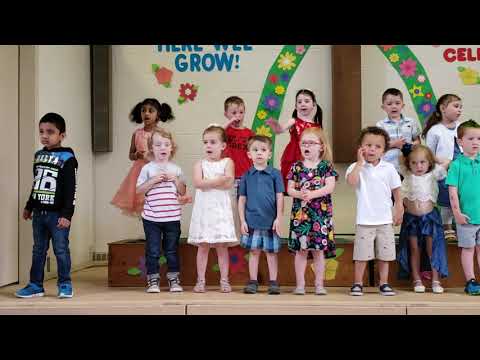 Riley preschool end of year celebration 2019