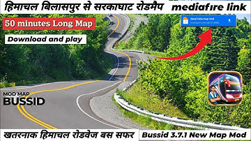 Map Mod Bussid 3.7 - New Himachal Map Mod for Bus Simulator Indonesia #bussidmod #bussid