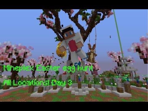 Mineplex Easter Edition All 30 Easter Eggs Locations Day 3! - YouTube