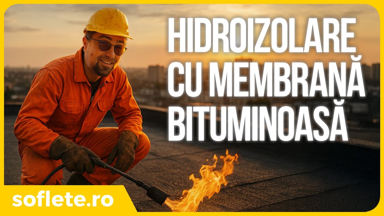 Cum montezi corect MEMBRANA BITUMINOASA? Ghid complet