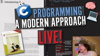C Programming: A Modern Approach - Chapter 8 P1 | Biochemist Learns Programming LIVE 🔴 | 12-22-2025