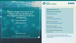 Physics-Aware Generative AI for Inertial Sensing: Bridging the Simulation-Reality Gap in Motion