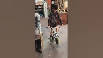 big mini rocker wheelie #shorts #viral #shortfeed #bmx #minibmx