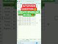 🤯Excel Interview Trick | Sparklines in 1 Click #Shorts #Excel #ExcelTips #ShortsFeed