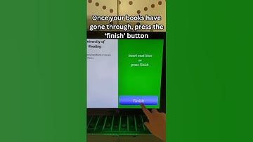 How to return books at University of Reading Library  #universityofreading