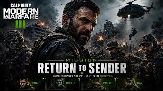 Return To Sender FULL Mission COD MW3 — BEST Gameplay You'll See TODAY! 🎮