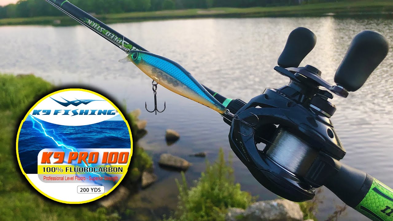 Testing K9 Fishing Pro 100 Fluorocarbon Line (On the Water Review