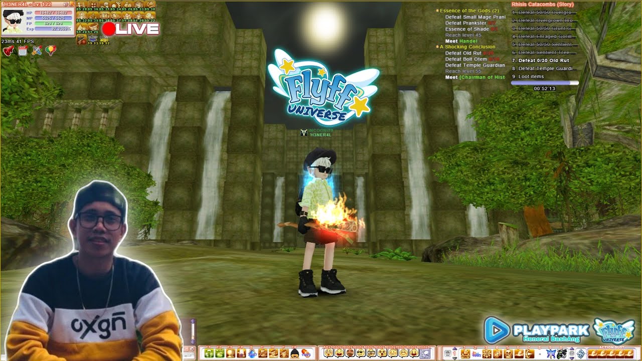 Flyff Universe by PlayPark - Mobile/PC Games MMORPG 🔴Live - Asia Rhisis Server - Lets Go - Day396