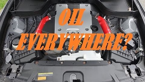 Infiniti G37 PCV Delete Update - Does It Cause An Oily Mess?