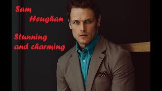 Stunning and charming Sam Heughan/ Потрясающий и очаровательный  Сэм Хьюэн