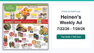 Heinen's Weekly Ad (7/22/26 - 7/28/26) Top 10 Deals