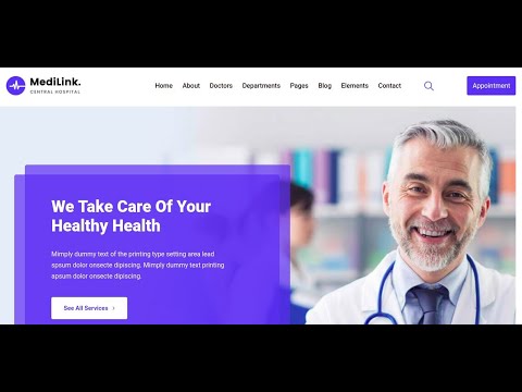Medilink - Health & Medical WordPress Theme | Clinic, Hospital and Medical Shop Theme