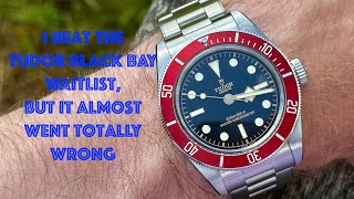 I got a 2023 Tudor Black Bay, but something almost went wrong on collection day