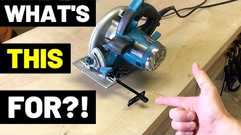 This SIMPLE Attachment Helps You Make VERY Straight Cuts! (Circular Saw Basics #2--THE RIP FENCE)